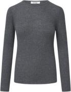 Nué Notes Magnus Crewneck Kvinde Dark Grey Melange Sweaters Str S - ho...