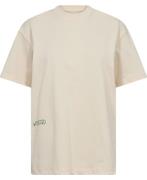 Woodbird Wbbalo Vase Tee Mand Off White - Green Kortærmede T-shirts Ca...