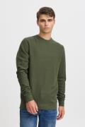 Casual Friday Cfkarl 0160 Structured Crew Neck kn Mand Deep Depths Swe...