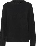 Part Two Lannapw PU Kvinde Black Sweaters Regular Fit Str L - hos Maga...