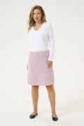 Cream Crcory Skirt Kvinde Dawn Pink Midi Nederdele Str 40 - hos Magasi...