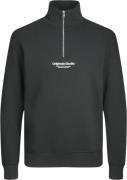 Jack & Jones Jorvesterbro Sweat Quarter ZIP Noos Str 128 - Forest Rive...