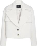 Bruuns Bazaar Gazaniabbnovis Jacket Kvinde White Cream Overgangsjakker...