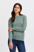 Fransa Fxfione PU 1 Kvinde Laurel Wreath Sweaters Regular Fit Str L - ...