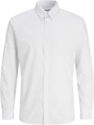 JJ-REBEL Jrebgavin Solid Shirt LS Noos Mand White Langærmede Skjorter ...