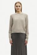 Samsøe Samsøe Sazlata Sweater 15353 Kvinde Khaki Mel. Sweaters Str L -...