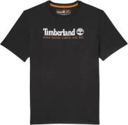 TIMBERLAND Wwes Front TEE REG Mand Black Kortærmede T-shirts Str L - B...