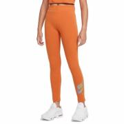 Nike Leggings Kids Str 137-147 / M - Orange Leggings Bomuld hos Magasi...