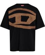 Diesel Tboxt-bleach T-shirt Mand 9xx Kortærmede T-shirts Str L - hos M...