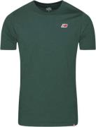 New Balance Tshirt Mand Nightwatch Green Kortærmede T-shirts Str S - B...