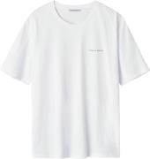 Tiger of Sweden PRO. Mand Bright White Kortærmede T-shirts Str L - hos...