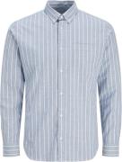 Jack & Jones Jprbrook Oxford Shirt L/S Noos Mand Night Sky/slim Fit La...