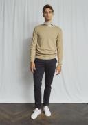 Bruun & Stengade BS Irving Regular Fit Knitwear Mand Sand Sweaters Str...