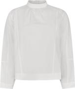 esmé studios Esrosa LS Blouse Kvinde Snow White Langærmede Bluser Str ...