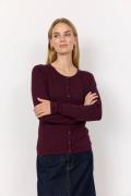 soyaconcept Scdollie 446 Kvinde 94975 Wine Melange Cardigans Str L - N...