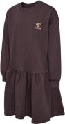 Hummel Hmlcarola Dress L/S Str 4 år / 104 cm - Raisin Kjoler hos Magas...