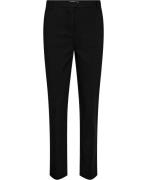 MANGO Cropped Slimfit Trousers Kvinde Black Bukser Str 46 - hos Magasi...