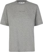 Samsøe Samsøe Sadalila Tshirt 10379 Kvinde Grey Mel. Kortærmede T-shir...