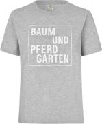 Baum und Pferdgarten Jawo Kvinde Grey Logo Box Kortærmede T-shirts Str...