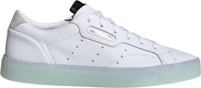 adidas Sleek Sneakers Kvinde Hvid Sneakers Str 40 - Læder hos Magasin