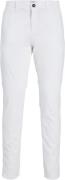 Jack & Jones Jpstmarco Jjbowie SA Noos Mand White Chinos Str "29/""34"...