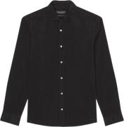 Marc O’Polo Spread Collar, Long Sleeve, Round h Mand Black Langærmede ...