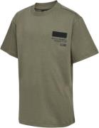 Hummel Hmlarchie Tshirt S/S Str 8 år / 128 cm - Army Kortærmede T-shir...