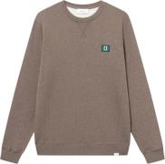 Les Deux Piece Sweatshirt 2. 0 Mand Mountain Grey Melange/posy Green-p...