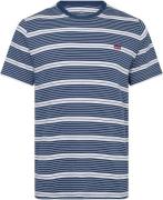 Levi's SS Original HM TEE Cooper Stri Mand Blå Kortærmede T-shirts Str...