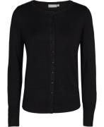 Fransa Zubasic 60 Cardigan Kvinde Black Cardigans Slim Fit Str L - hos...