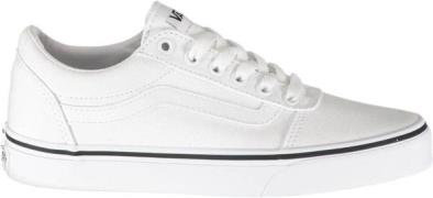 Vans Ward Kvinde Hvid Sneakers Str 40.5 - Læder hos Magasin