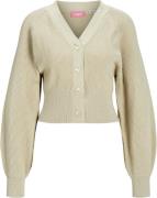 JJXX Jxstina Twist Cardigan Knit Kvinde Fog Cardigans Str S - hos Maga...