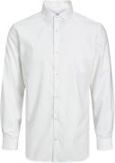 Jack & Jones Jprblaparker Shirt L/S Noos Mand White/slim Fit Langærmed...