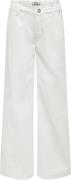 ONLY Kogcomet Wide DNM Guo020 Str 158 - White Jeans Denim hos Magasin