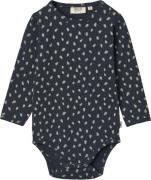 Wheat Jersey Body Str 2 år / 92 cm - Navy Sprucecone Langærmede Bodies...