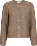 Neo Noir Limone Knit Jacket Kvinde Taupe Overgangsjakker Str 40 - hos ...