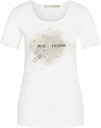 Rue de Femme ¤ New Svea Tshirt RdF ¤ Kvinde White Sand Kortærmede T-sh...