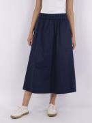 Neo Noir Yara Poplin Skirt Kvinde Navy Maxi Nederdele Str 40 - hos Mag...