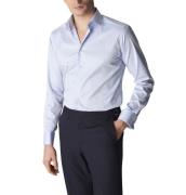 ETON Light Blue Signature Twill Shirt French Cuffs Contemporary Fit Ma...