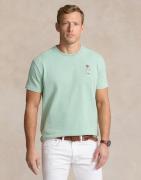 Polo Ralph Lauren 10/1 Jerseyssl-tsh Mand Pf24 Faded Mint Hmgwy Bear K...