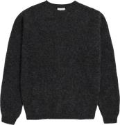 Norse Projects Birnir Brushed Lambswool Mand Grå Sweaters Str L - hos ...