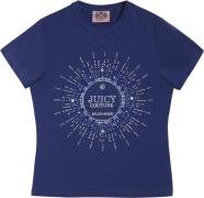 Juicy Couture Heritage Crown Tshirt Kvinde Blue Depths Kortærmede T-sh...