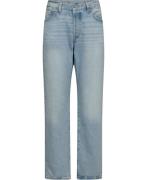 Levi's 501 90S Ever Afternoon Kvinde Blå Straight Jeans Loose Fit Str ...