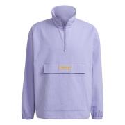 adidas Quarter ZIP Mand Purple Overgangsjakker Str L - Polyester hos M...