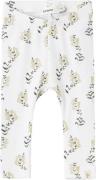 Lil' Atelier Nbfgavo Slim Legging LIL Str 68 - Coconut Milk/yellow Flo...