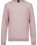 BOSS Lenop Mand Light/pastel Pink Sweaters Str L - hos Magasin