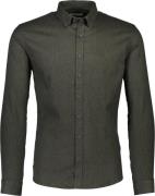 Lindbergh Mouliné Stretch Shirt L/S Mand Lt Army Langærmede Skjorter S...