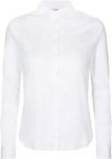 Mos Mosh Tina Jersey Shirt Kvinde White Langærmede Skjorter Str L - ho...