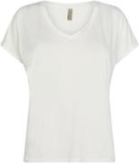 soyaconcept Scmarica 32 T-shirt Off White Kvinde 1100 Off White Kortær...