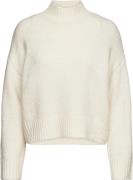 Rosemunde Chunky Knit Pullover Kvinde Hvid Sweaters Str L - hos Magasi...